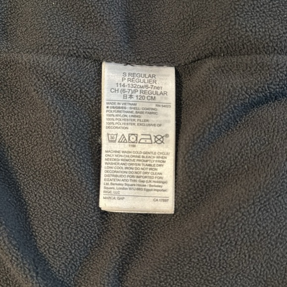 2/$30 GAP Kids Green Primaloft Puffy Vest Size Small - Picture 13 of 14